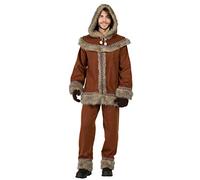 Banyant Toys, S.L. - Disfraz de Esquimal Marrón Hombre - KK5337 - S