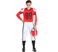 Banyant Toys, S.L. Disfraz DE Jugador DE Rugby Rojo