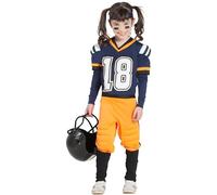 Banyant Toys, S.L. - DISFRAZ DE JUGADORA DE RUGBY AZUL NIÑA - KK6458-10-12 años