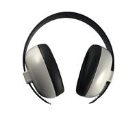 Banz Bubzee Protección auditiva para bebés de 0 a 36 meses - Auriculares con cancelación de ruido fuerte para bebés con orejeras para niños pequeños, tamaño ajustable Gris