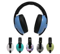 Banz Bubzee - Protectores auditivos para bebés de 0 a 36 meses, auriculares con cancelación de ruido para niños, Azul ielo