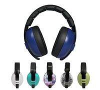 Banz Bubzee - Protectores auditivos para bebés de 0 a 36 meses, auriculares con cancelación de ruido para niños, Azul Marino