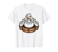 Bao Al Vapor Char Siu De Cerdo BBQ Cocina China Casera Camiseta