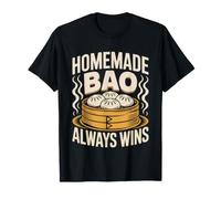 Bao Casero Dim Sum En Casa Al Vapor Cocinero Chino Amante Camiseta