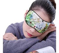 bao Core, color liso Silky Antifaz Antifaz Para Dormir antiestático Comfy Noche Máscara de Dormir Eyemask para hombre Mujer Ajustable y ligera Eye Shade Avión Vuelo accesorio de viaje