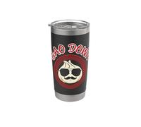 Bao Down Funny Dumpling Gafas de sol bigote Vaso térmico de acero inoxidable de doble pared