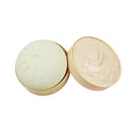 Bao Stress Ball - Food Shape Fidget, Novelty Squeeze for Workers Kids, Soft Rebounding Plaything with Fun Design, Event Supplies, Sensory Toy for Travel Party and Office