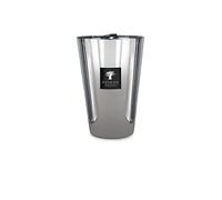 Baobab Les Exclusives Platinium Max 24 - Vela aromática con aroma a ámbar y pomelo vetiver, duración de combustión: 400 horas, altura: 24 cm, MAX24PLA