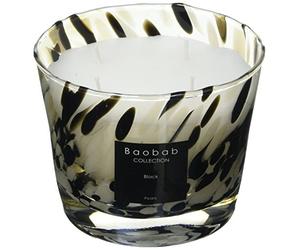 Baobab max10pb Pearls Black Vela, Vela Cera, 10 x 7 x 10 cm