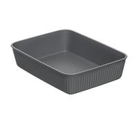 Tatay Organizador A5 Baobab – Polipropileno libre de BPA – Gris 17,7x24x5,6 cm