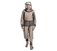Baobiutin Traje de Mosquito, 4pcs/Set Anti Mosquito Ropa S/M translúcida Netas de Mosquito Transpirable Traje de Mosquito Ajustable Protección de Mosquitos Plegable para Acampar, Ropa Anti -Mosquitos