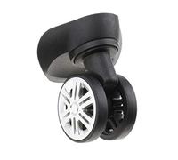 Baoblaze 1 Par de Ruedas de Equipaje Maleta A09 Mute de Doble Rodillo para Estuche de Viaje