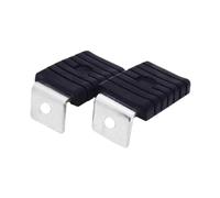 Baoblaze 2 Pedales Traseros de Bicicleta, Placas de Pie, Pedales Antideslizantes, Accesorios de Ciclismo