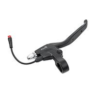 Baoblaze 2 Piezas Freno Eléctrica Bicicleta Palanca Manillar Agujero Retrovisor Mango Plástico Compatibilidad Varios Frenos para Electric Bike Scooter B, Correcto