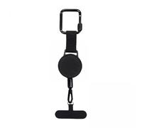 Baoblaze 2x Llavero Retráctil Llave Extensible Cadena de Llave Soporte de Cordón de Llavero Retráctil Carrete para