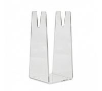 Baoblaze 6 Piezas Soporte de Raqueta Acrílico Exhibidor Porta para Tenis de Mesa Sujeción Firme del Mango Exhibición Vertical Adecuado para Escritorio Es, 4 Piezas