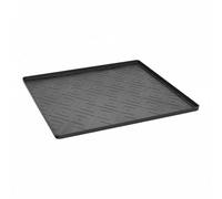 Baoblaze Almohadilla de Silicona Tapete Flexible Multiusos Impermeable Antideslizante Apto para Protección Encimeras Bajo Lavadora Refrigerador Cocina Taller Garaje, Negro