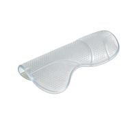 Baoblaze Almohadilla para Caballo de Gel de Silicona Antideslizante Absorbe Impactos Transpirable Ligera Y Flexible Adecuada para Equitación Senderismo Paseo a, Blanco Transparente