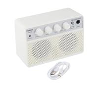 Baoblaze Amplificador de bajo eléctrico Mini amplificador de bajo de 10 W, combo de bajo, amplificador de práctica portátil, amplificador de escenario de