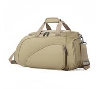 Baoblaze Athletic Shoulder Pack Bolsa Deportiva Mochila Hombro Bandolera Separado y Área para Prendas Húmedas de Oxford Robusto Adecuada para Gimnasio Desplazamientos Actividad Física, Dark Khaki