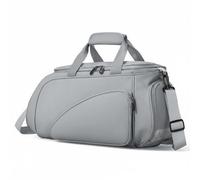 Baoblaze Athletic Shoulder Pack Bolsa Deportiva Mochila Hombro Bandolera Separado y Área para Prendas Húmedas de Oxford Robusto Adecuada para Gimnasio Desplazamientos Actividad Física, Gray