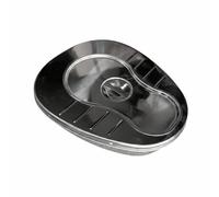 Baoblaze Bacín de Acero Inoxidable Bedpan Recipiente Orinal Sanitario con Tapa Apto para Uso Frecuente y Desinfección Rápida Adecuado para Adultos en