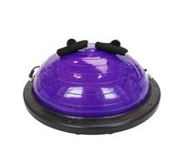 Baoblaze Balón Equilibrio Fitness con Base para Ejercicios Core y Coordinación Motora con Textura Suave para Sesiones Gimnasia y Terapia Física en Casa, 60 cm de diámetro