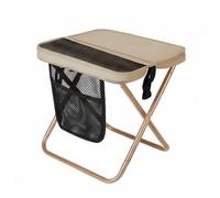 Baoblaze Banco Plegable Exterior Silla Portátil Taburete Compacto Asiento Camping Diseño Asiento y Bolsa de Almacenaje Tejido Oxford 600D Resistente Estructura, Color to 2