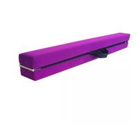 Baoblaze Barra de Equilibrio Infantil Colchoneta Equipo con Asa Resistente para Transporte a Patio O Adecuada para a Gimnasia y Coordinación en Hogar Parque Preescolar, Array, Morado, 1.8 Metros