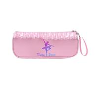 Baoblaze Bolsa de Malla para Zapatos de Baile, con Correa para muñeca, Lavable, para Hacer Ejercicio, Organizador, portátil, con Cremallera, para Llevar