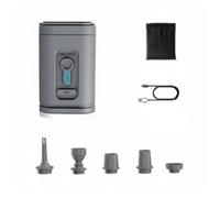 Baoblaze Bomba de Aire Portátil Inflador Eléctrico Compresor Mini Aspirador de Vacío con Pantalla Digital y Boquillas Múltiples en Uso sin Cables Adecuada para, Moderno-B