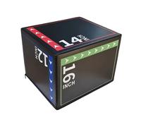 Baoblaze Caja de Salto pliométrica para Entrenamiento de Fuerza, portátil, multifunción, de Ejercicio de Salto para acondicionamiento físico, Style D