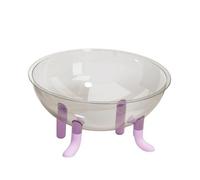 Baoblaze Cama da para, Morado | Elegante, Cama Tipo Cuenco para s, Segura, Nido con Patas, Espacios Pequeños