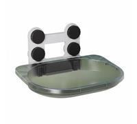 Baoblaze Cama para Gato Ventana Hamaca Suspendida Repisa Elevada con 4 Ventosas y Base de Polietileno Ventilada Mantiene Despejada la y Ahorra Espacio Adecuada, Gris Mármol, Style to 2