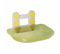 Baoblaze Cama para Gato Ventana Hamaca Suspendida Repisa Elevada con 4 Ventosas y Base de Polietileno Ventilada Mantiene Despejada la y Ahorra Espacio Adecuada, Amarillo Fluorescente, Style to 1