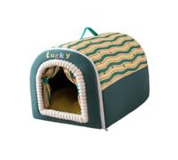 Baoblaze Cama para Mascotas, casa para Perros, Cama para Dormir, 2 Maneras de Usar, Refugio para Mascotas, cojín Grueso, cómoda cabaña Cueva, Nido Compacto y, L