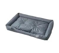 Baoblaze Cama para Perro de Exterior con cojín, Impermeable y acogedora, colchón para Dormir en Interiores, Almohadilla para Jaula para Shiba Inu y Chihuahua, Gris