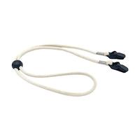 Baoblaze Clip Sujeta Sombrero Correa con Cordón Y Clips Ajustables Poliéster Práctico para Pesca Senderismo Campamento Y Actividades Al Aire Libre, beige, universal