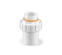 Baoblaze Conector de Bomba de Piscina Roscada Adaptador Acoplamiento Empalme en Diseño con Tuerca Estriada y Sellado Estable para Instalación Sencilla Apto, color to 1, 1.5 Pulgadas