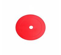 Baoblaze Cono de Entrenamiento Disco Marcador Placa Cono Señalizador Indicador Superficie Estable Que Marca Objetivos de Pies y Trayectorias Adecuado para, Rojo