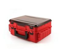 Baoblaze Contenedor de Aparejos de Pesca Caja de Señuelos Organizador de Tackle Caja de Pesca con Gran Espacio para Señuelos Carretes y Accesorios Manejo