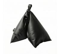 Baoblaze Contenedor de Líquido con Peso Bolsa de Lastre Saco de Agua Contrapeso Lastre Portátil con Asa Integrada y Llenado Seguro Adecuado para Toldos, Negro, 20KG 74 37