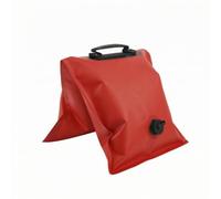 Baoblaze Contenedor de Líquido con Peso Bolsa de Lastre Saco de Agua Contrapeso Lastre Portátil con Asa Integrada y Llenado Seguro Adecuado para Toldos, Rojo, 20KG 74 37