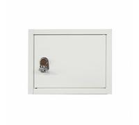 Baoblaze Contenedor Industrial Caja de Leche Instalación en Pared Buzón para Correspondencia Depósito con Llave Chapa Barnizada Adecuado para Accesos, Style to 1