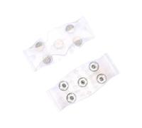 Baoblaze Crampones, Tacos de Hielo, Pinzas para Zapatos con 5 Puntas de Acero, Puntas de Nieve para Correr, Escalar y montañismo, Claro