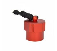 Baoblaze Cubierta Regulador Buceo Tapa Regulador Scuba Tapón DIN Protector Válvula Tanque Aluminio con Junta O Sellado con Correa 33.5cm Accesorio Regulador, Rojo