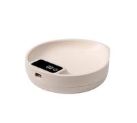 Baoblaze de Café de Precisión Báscula Medidor Cuenco Redondo y Spout de Lágrima para Verter Fácil 0.1 G Exactitud Panel Táctil y Base Antideslizante Adecuada, color to 1