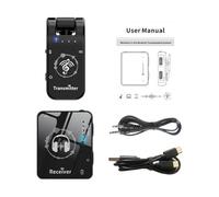 Baoblaze de monitorización intraauditiva estéreo profesional, transmisor-receptor para ensayos de bandas en estudio y presentaciones