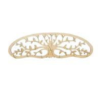 Baoblaze Decoración de pared de de madera con ganchos, fondo de de pared de, soporte de flores secas, colgador de collares para,