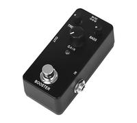 Baoblaze Efectos de Guitarra Eléctrica Shell Compacto 9V DC Mini Tipo único Negro